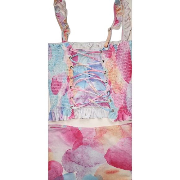 Rad Swim Betsy Smocked Tankini Set Size XS - Picture 10 of 12